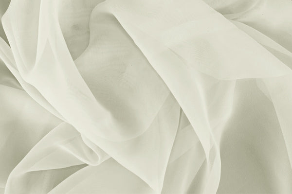 Poly Chiffon Ivory