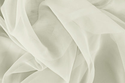 Poly Chiffon Ivory