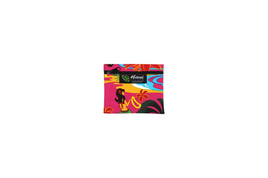 Coin Purse - Hawaiian Hula Girl Pink