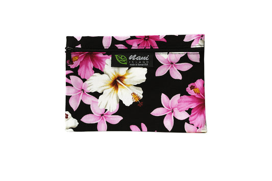 Cosmetic Pouch Small -  Dream of Flower Black