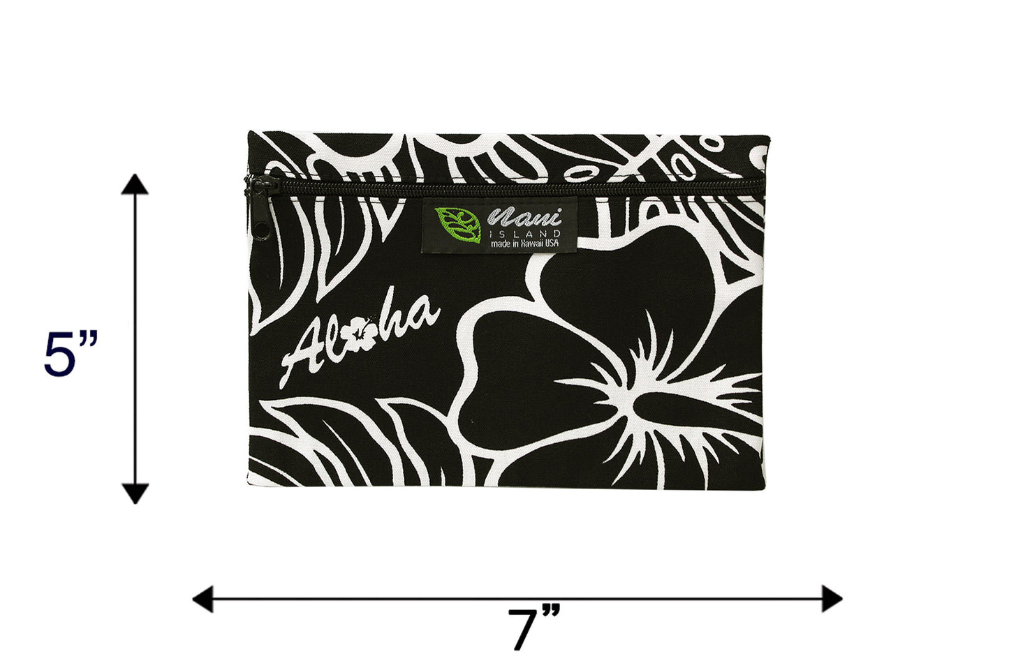 Cosmetic Pouch Small -  Monstera Lover Black