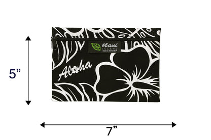 Cosmetic Pouch Small -  Monstera Lover Black