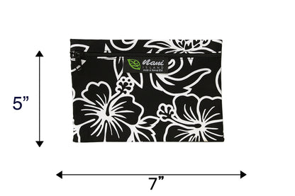 Cosmetic Pouch Small -  Pineapple Line Black