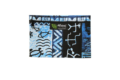 Cosmetic Pouch Small -  Stickman Blue