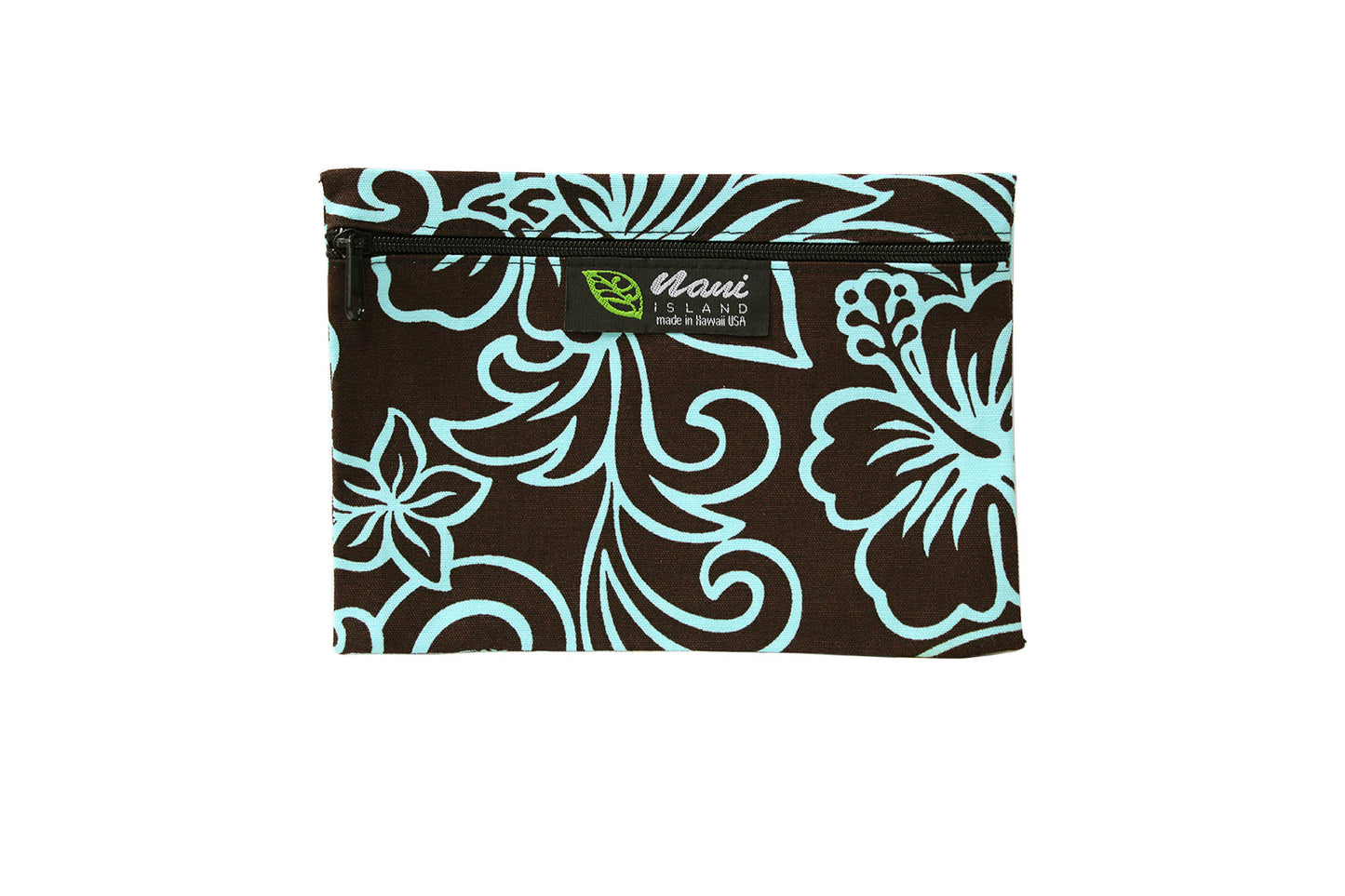 Cosmetic Pouch Small -  Pineapple Line Brown/Mint