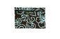 Cosmetic Pouch Small -  Pineapple Line Brown/Mint