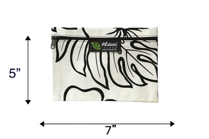 Cosmetic Pouch Small -  Monstera Lover Cream