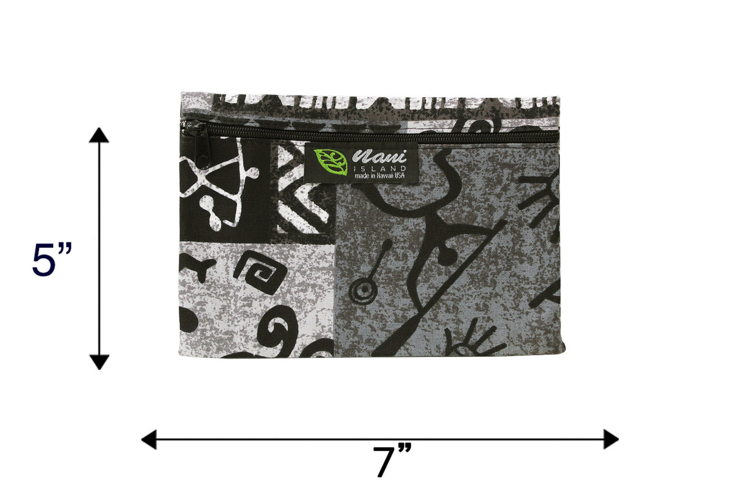 Cosmetic Pouch Small -  Stickman Gray