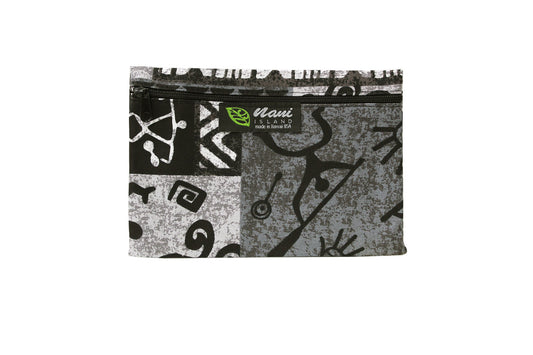 Cosmetic Pouch Small -  Stickman Gray