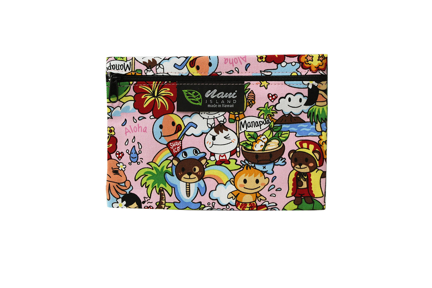 Cosmetic Pouch Small -  Island Fun Pink