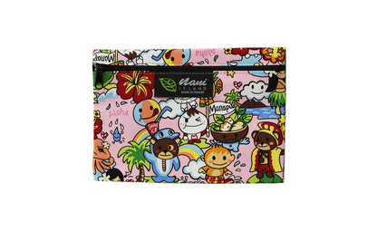 Cosmetic Pouch Small -  Island Fun Pink