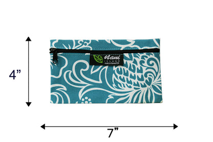 Glasses Pouch - Pineapple Line Teal