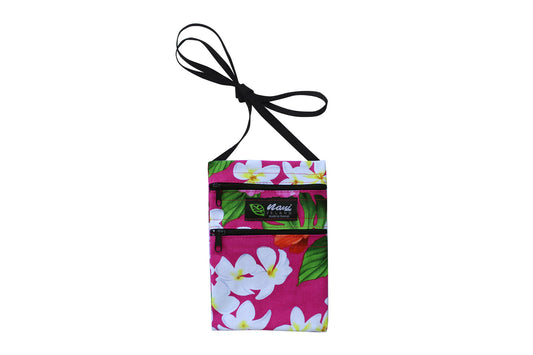 Iphone Bag - Luxury Hibiscus Pink