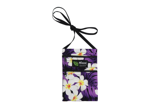 Iphone Bag - Modern Plumeria Purple