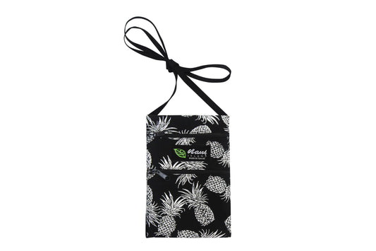 Iphone Bag -  Pineapple Paradise Black