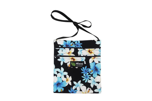 Passport Bag L - Dream of Flower Navy