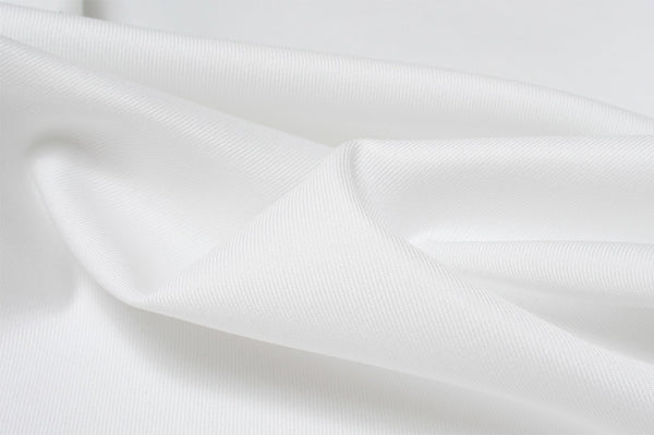 Poly Poplin (Gaberdine) White