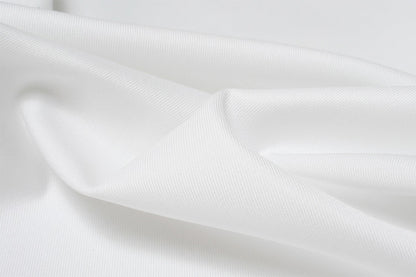Poly Poplin (Gaberdine) White