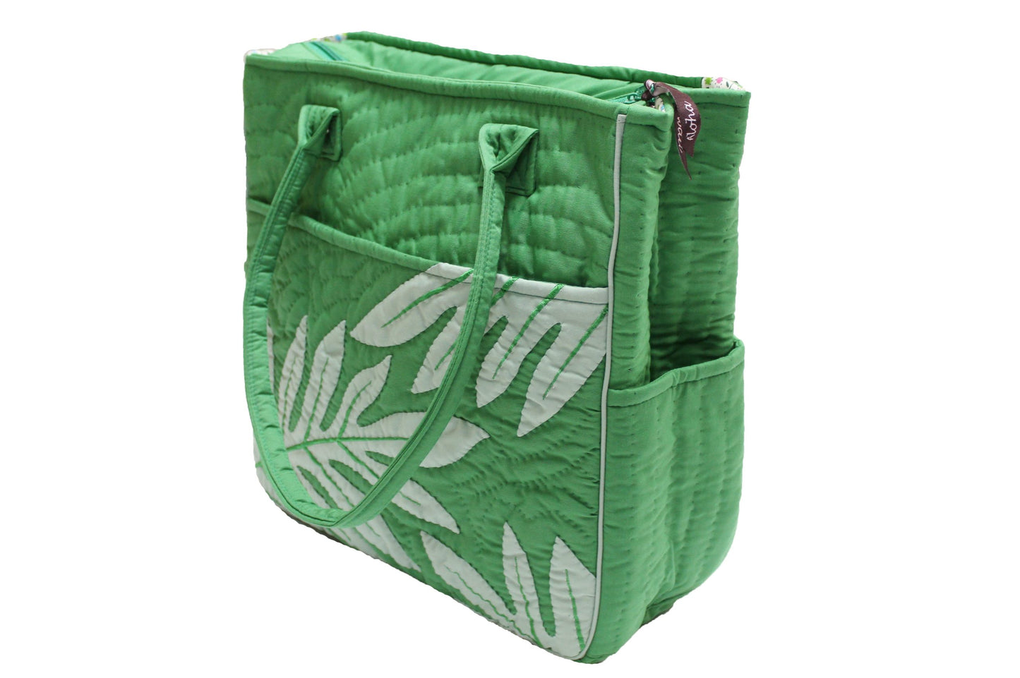 Rectangular tote bag - Green