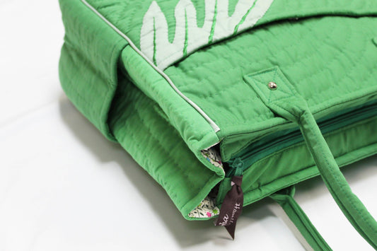 Rectangular tote bag - Green