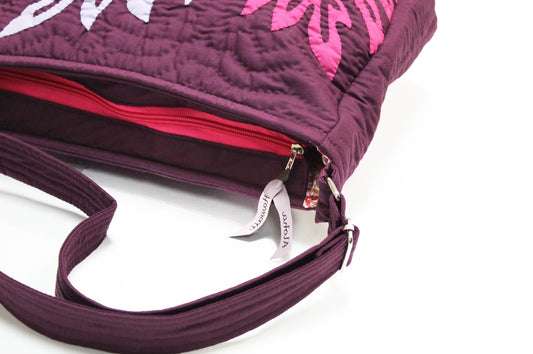 Side tote bag Large - Purple