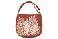 Side tote bag Large - Red Brown