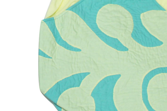 Pouch Bag Large - Mint Yellow