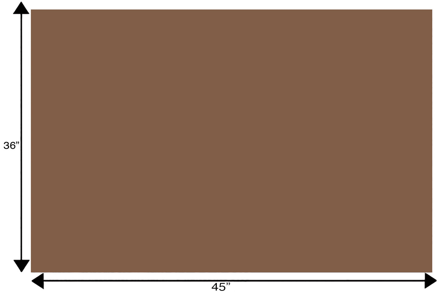 Solid Cotton Russet Brown
