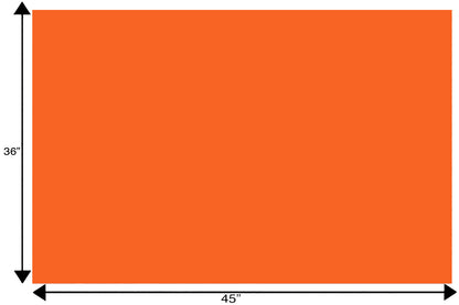 Solid Cotton Vermilion Orange