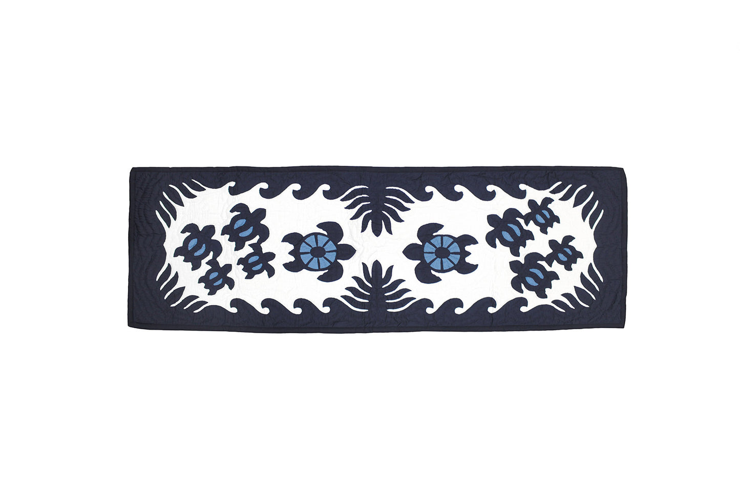 Quilted Table Runner - Navy