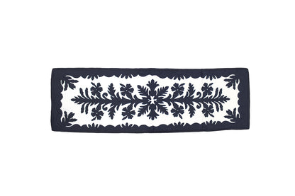 Quilted Table Runner - Navy