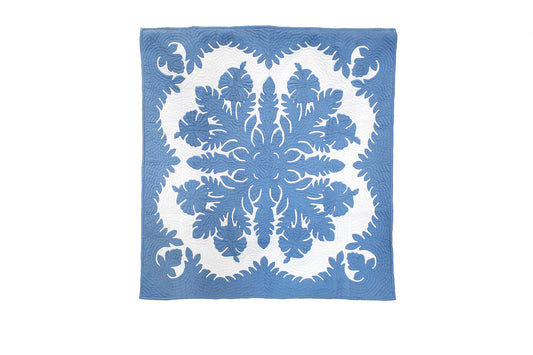 Quilted 60x60 Wall Hanging - Blue